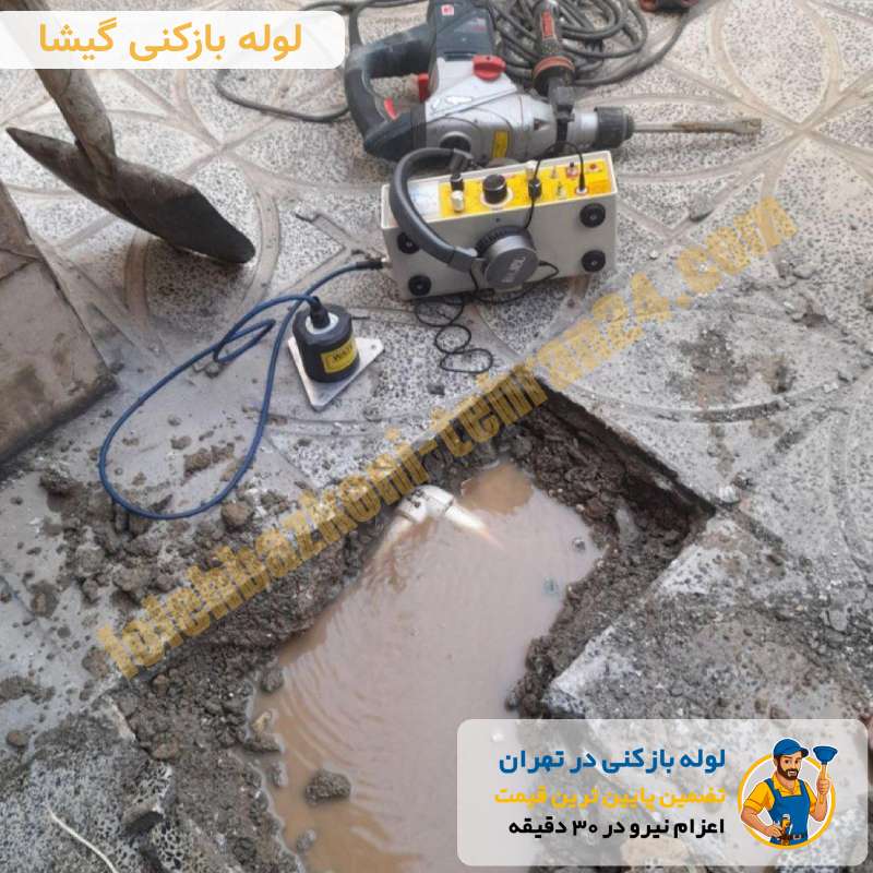 لوله بازکنی گیشا 3 لوله بازکنی گیشا شبانه روزی